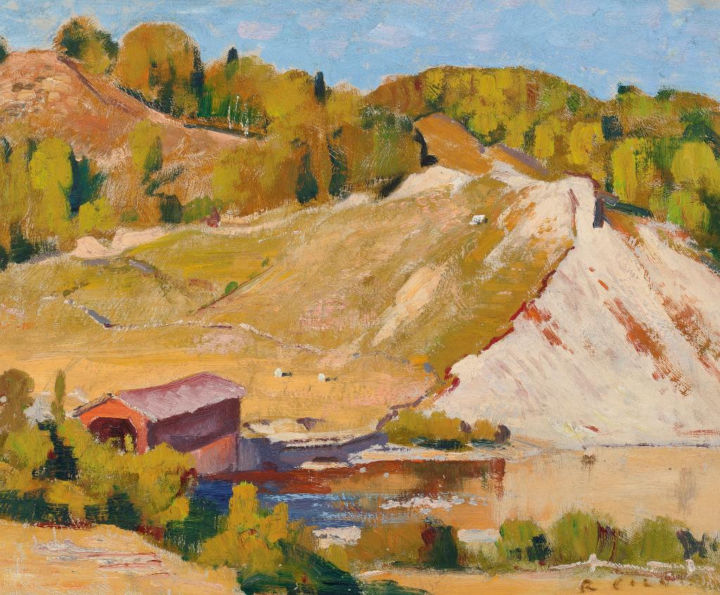 Robert Wakeham Pilot (1898-1967) - The Covered Bridge, Near Tadoussac