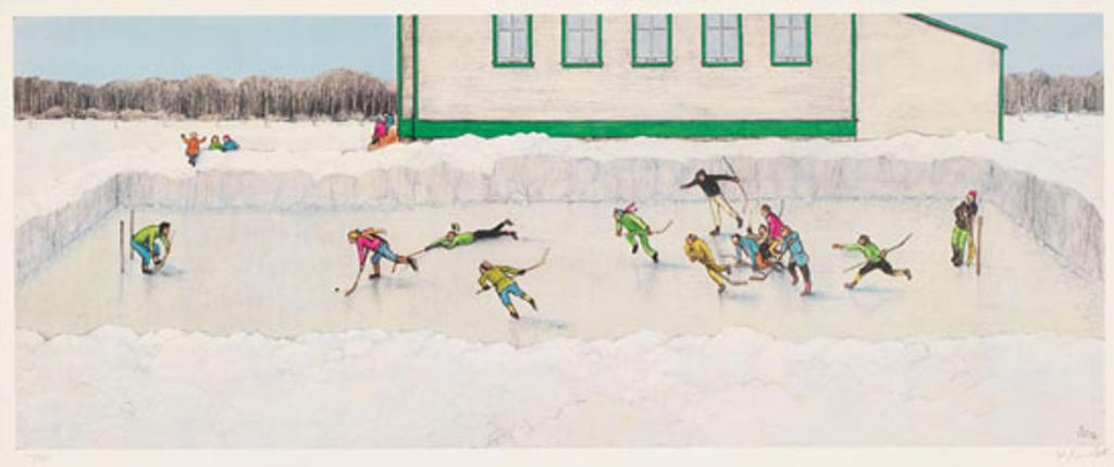 William Kurelek (1927-1977) - Breakaway