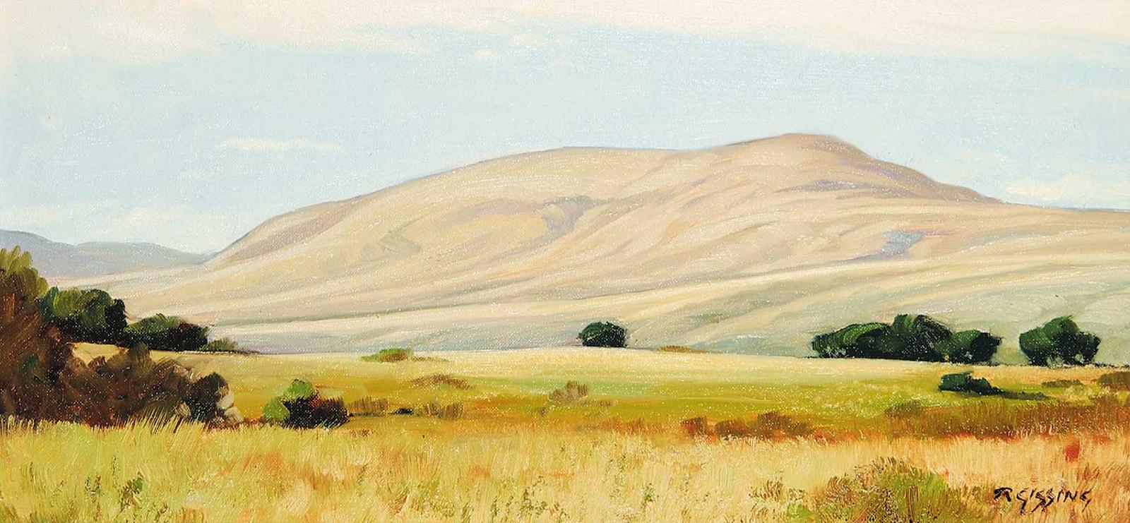 Roland Gissing (1895-1967) - Foothills Study on Willow Creek