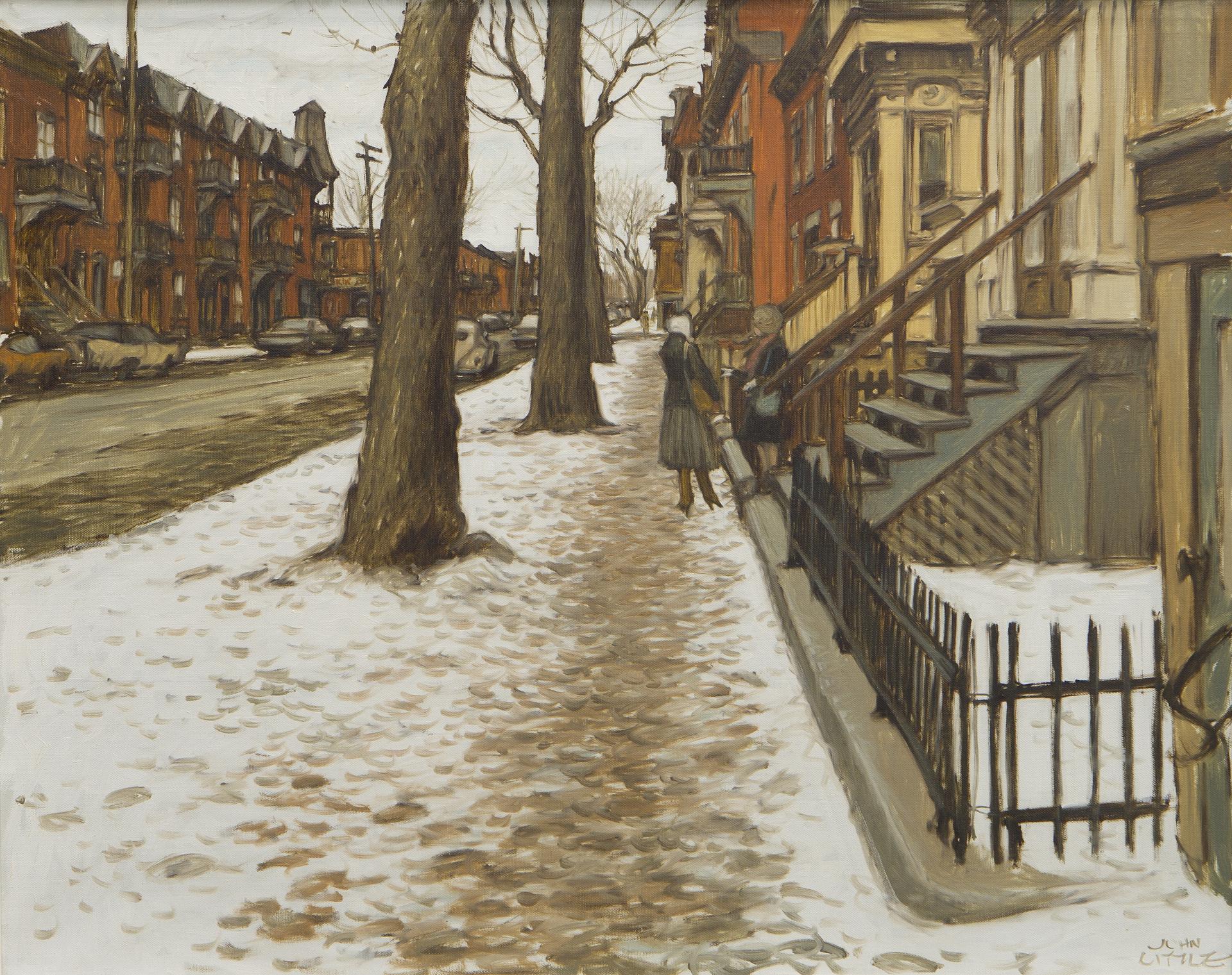 John Geoffrey Caruthers Little (1928-2024) - Rue Laval vers Duluth, Montréal