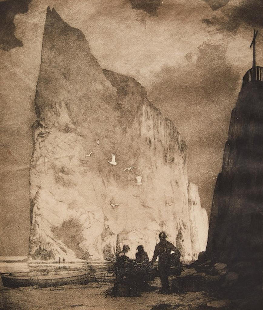 Samuel Herbert Maw (1881-1952) - Percé Rock, Percé Quebec