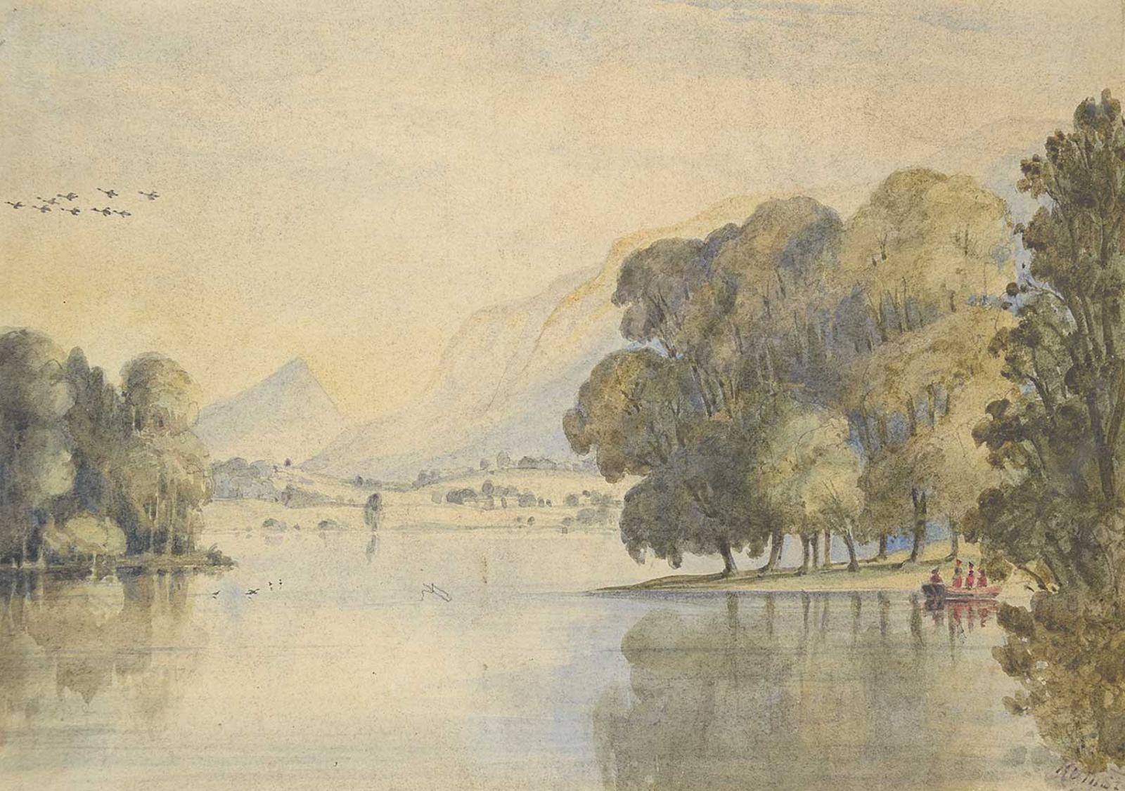 ZZZ Rumstead - Untitled - Rowing on the Lake