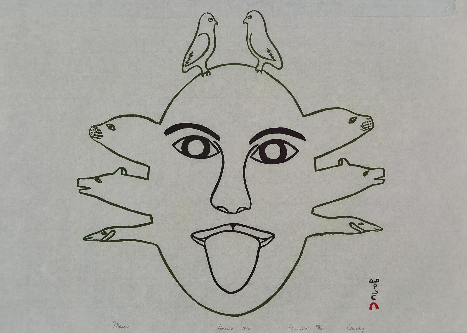 Innuki Oqutaq (1926-1986) - Mask