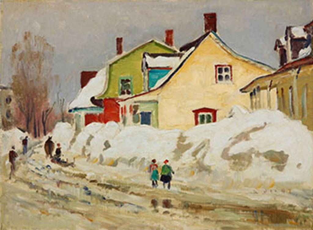 Robert Wakeham Pilot (1898-1967) - Yellow House, Baie St. Paul