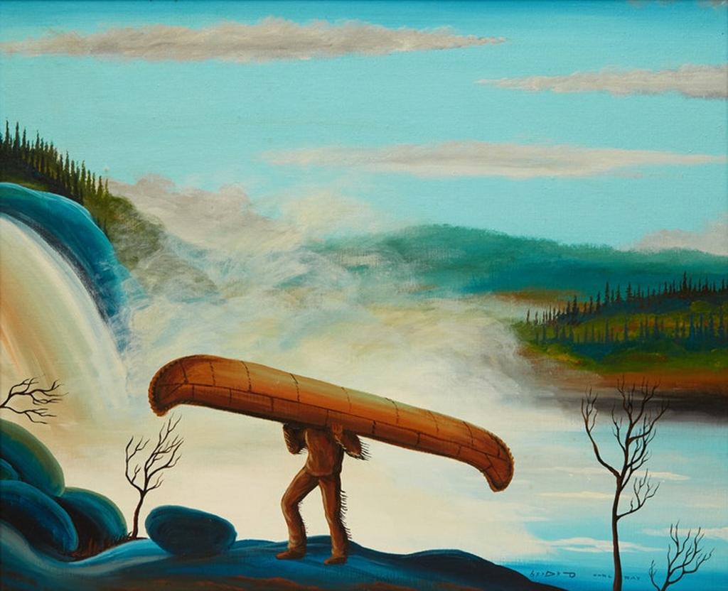Carl Ray (1942-1978) - Portage Scene