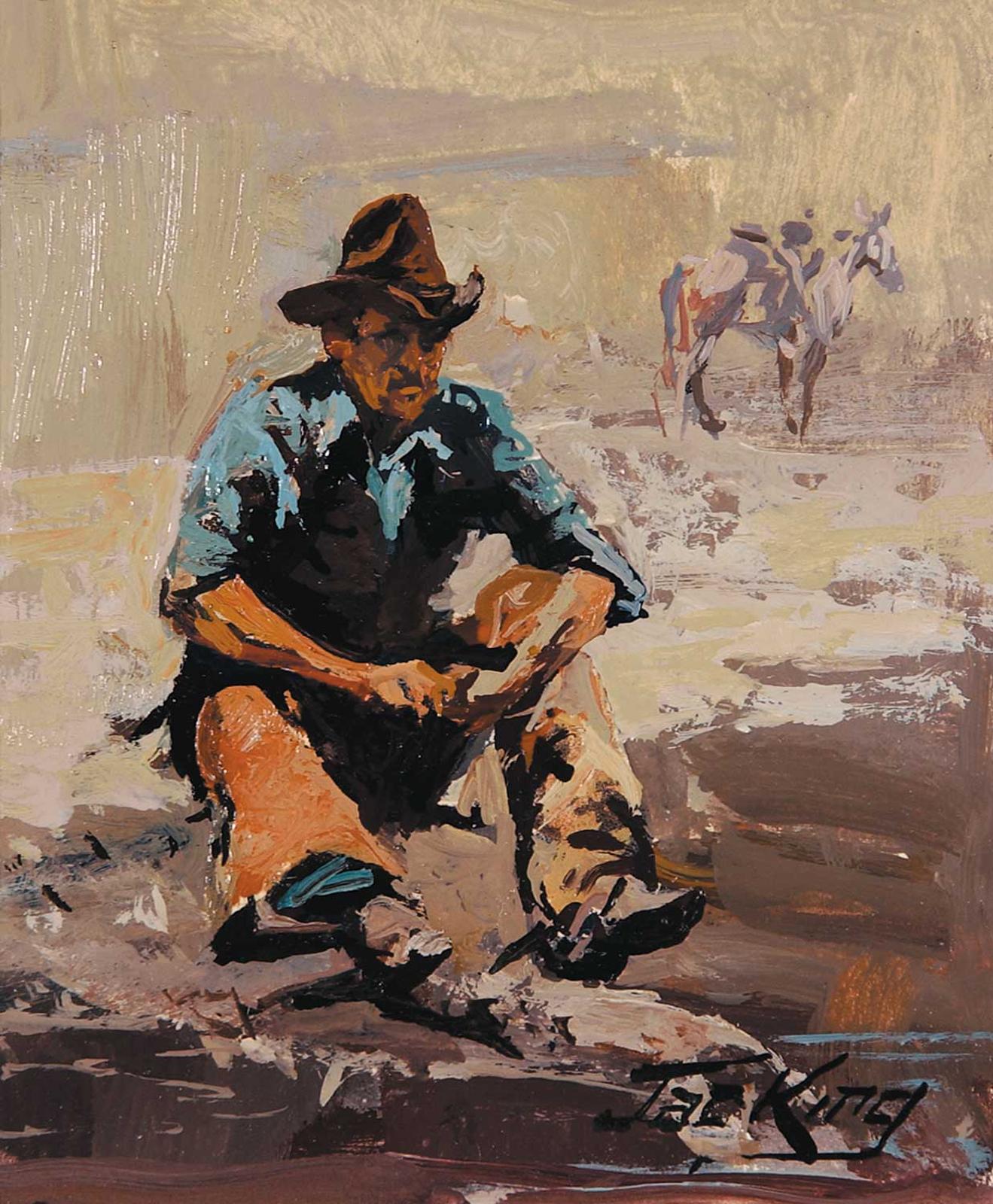 Jack [Jac] Elmo King (1920-1998) - Untitled - Cowboy