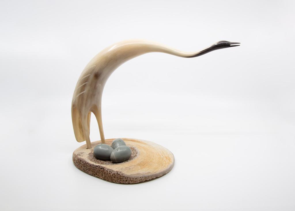 Pat Ekpakohak - Crane and Three Eggs