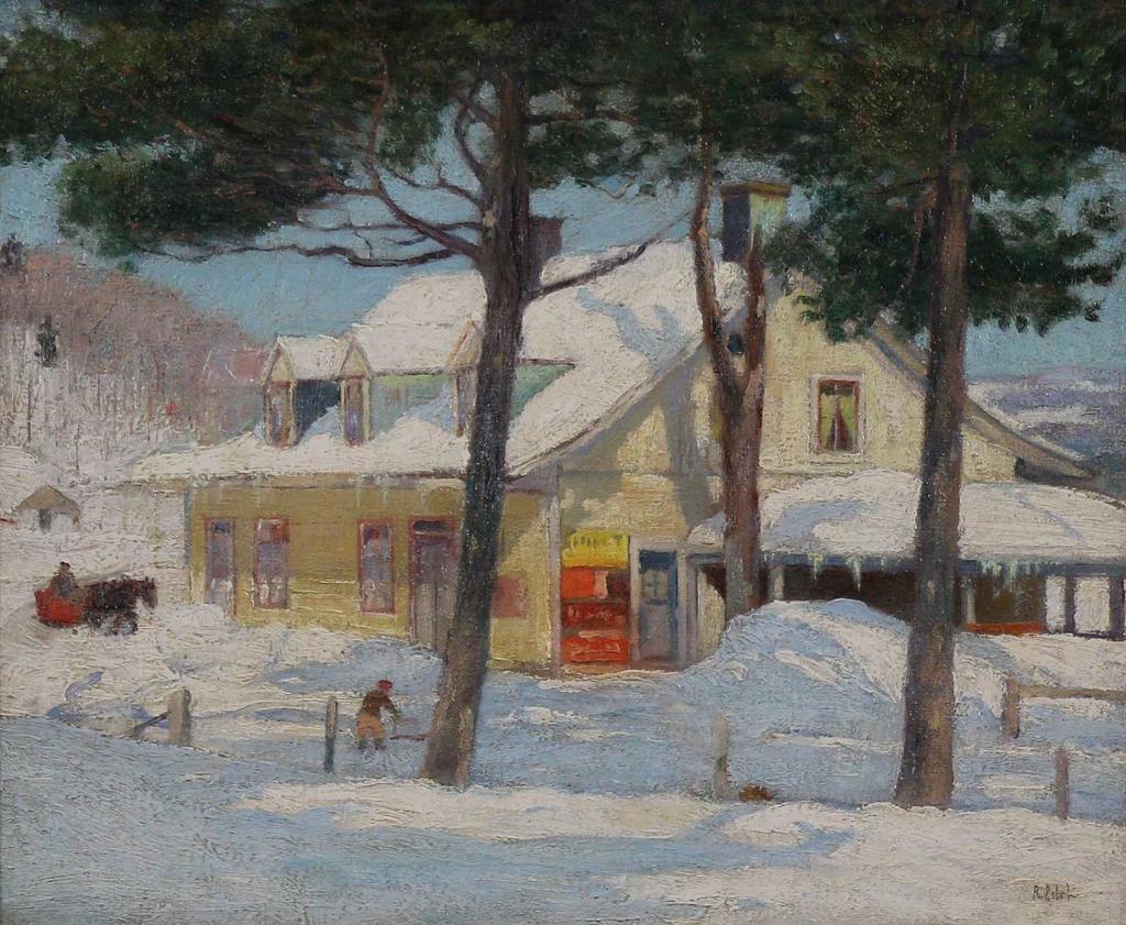 Robert Wakeham Pilot (1898-1967) - French Canadian Farmhouse