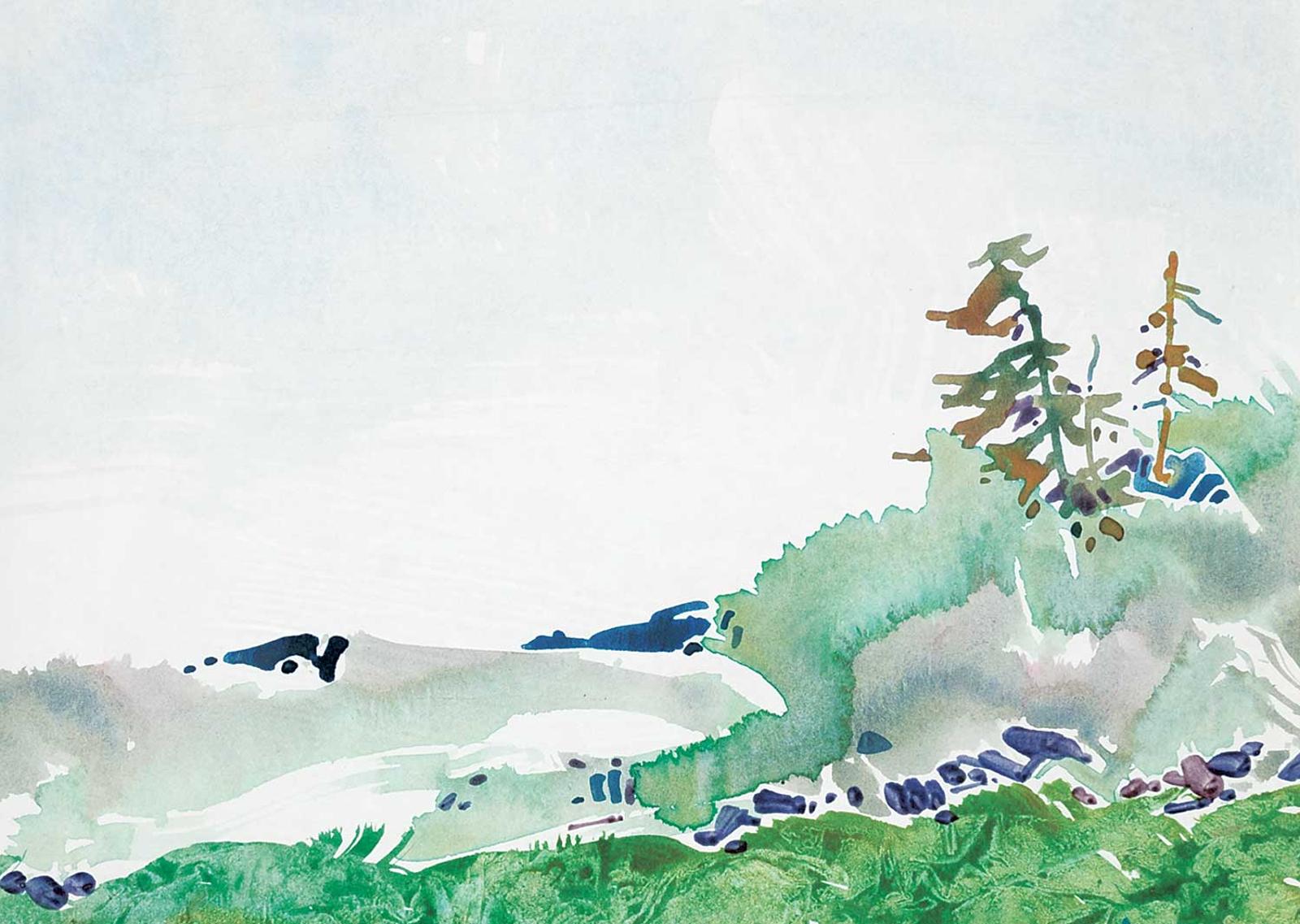 Robert Douglas Genn (1936-2014) - Untitled - From Painter's Lodge