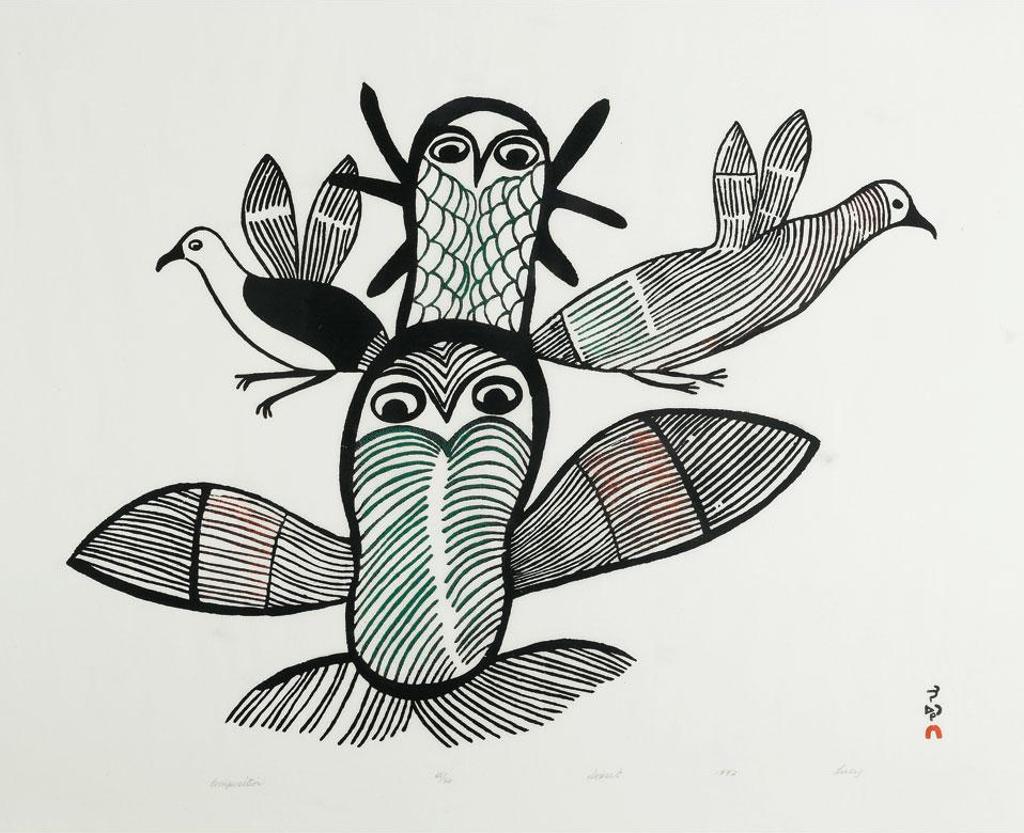 Lucy Qinnuayuak (1915-1982) - Composition