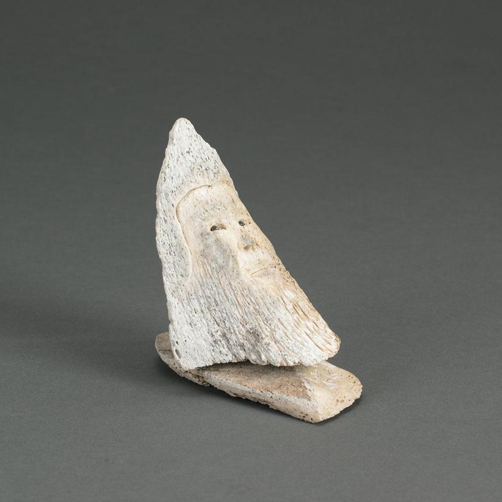 Manasie Akpaliapik (1955) - Face On A Base
