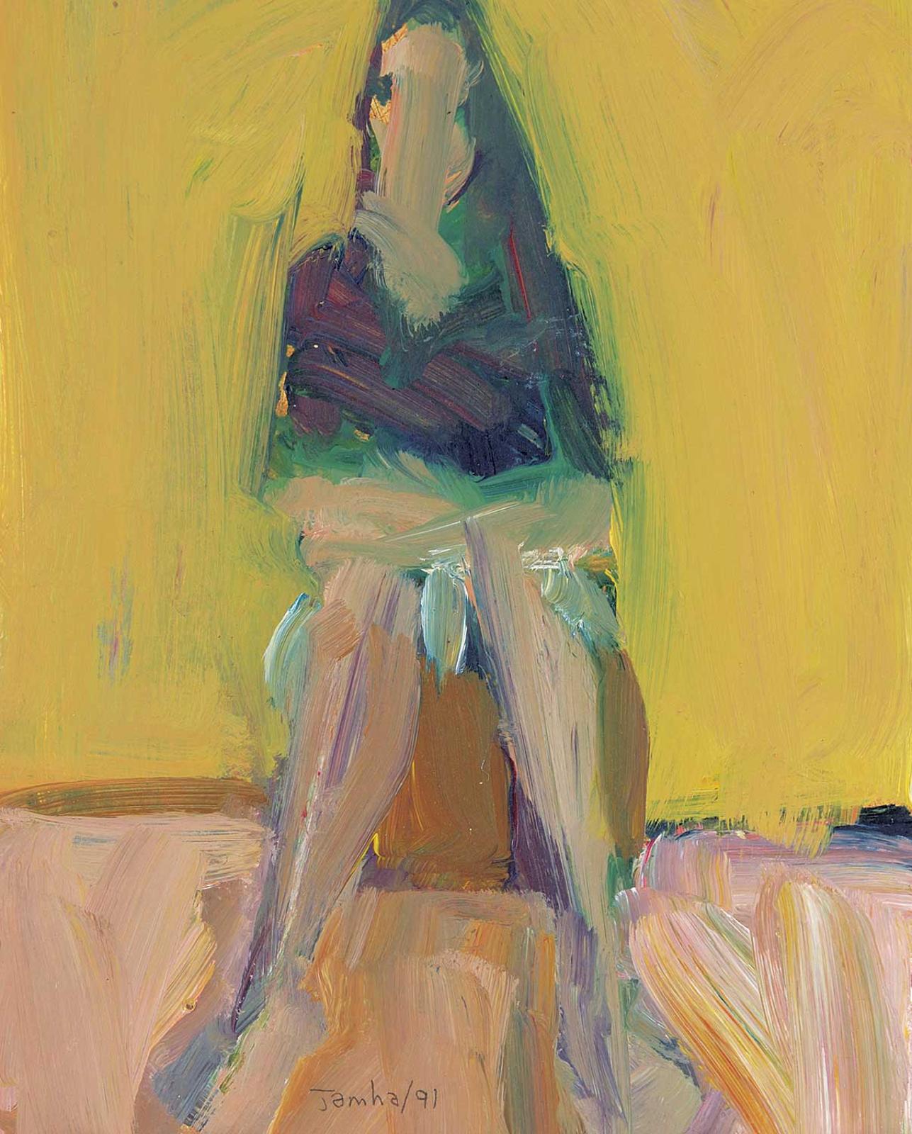 Douglas Jamha (1953-2017) - Untitled - Figure Study [F5]
