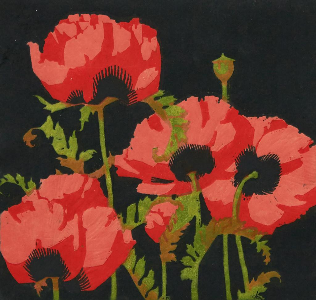 Alfred Joseph (A.J.) Casson (1898-1992) - Oriental Poppies