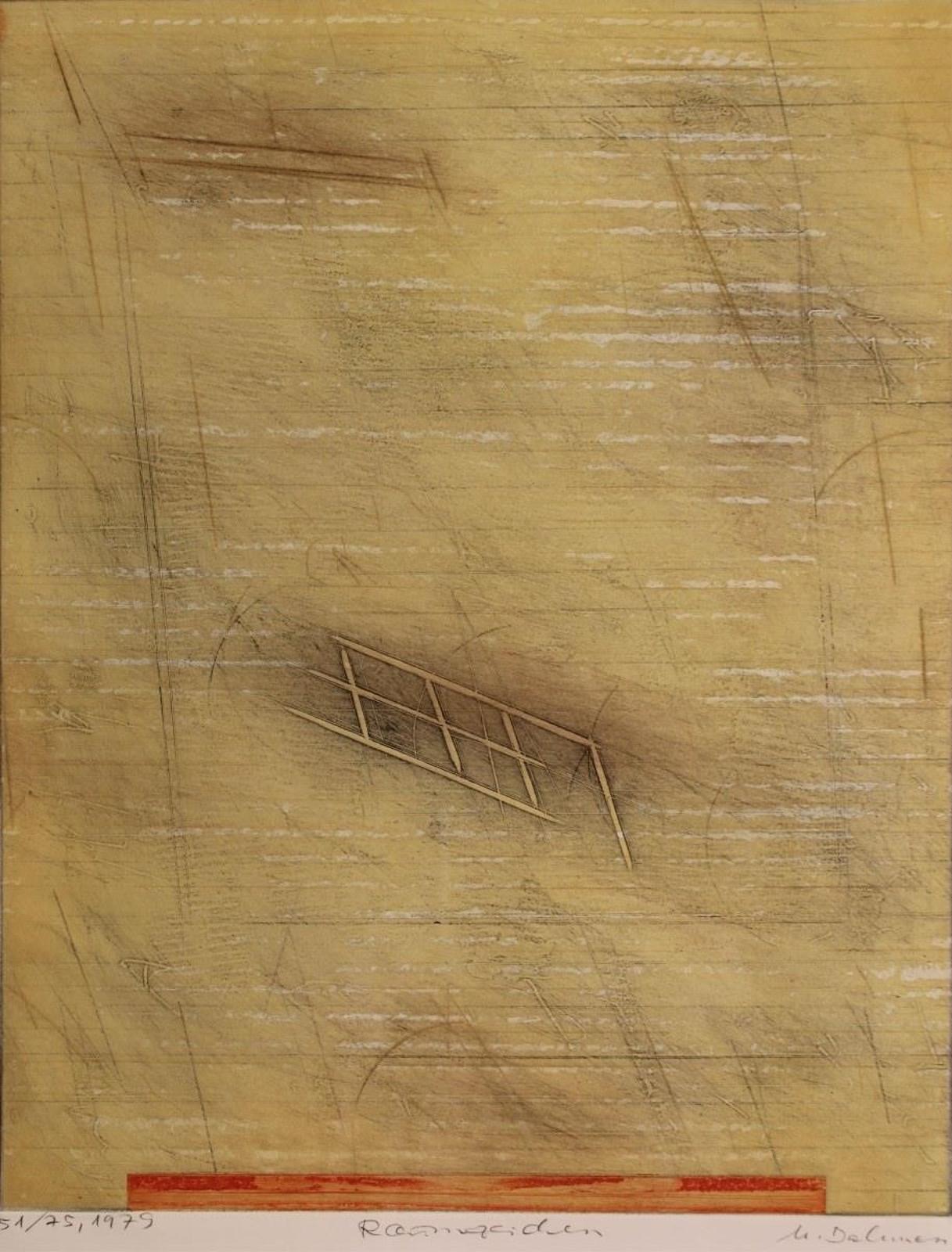 Karl Fred Daumen (1917-1981) - Raumzeichen; 1979; ed. #51/75