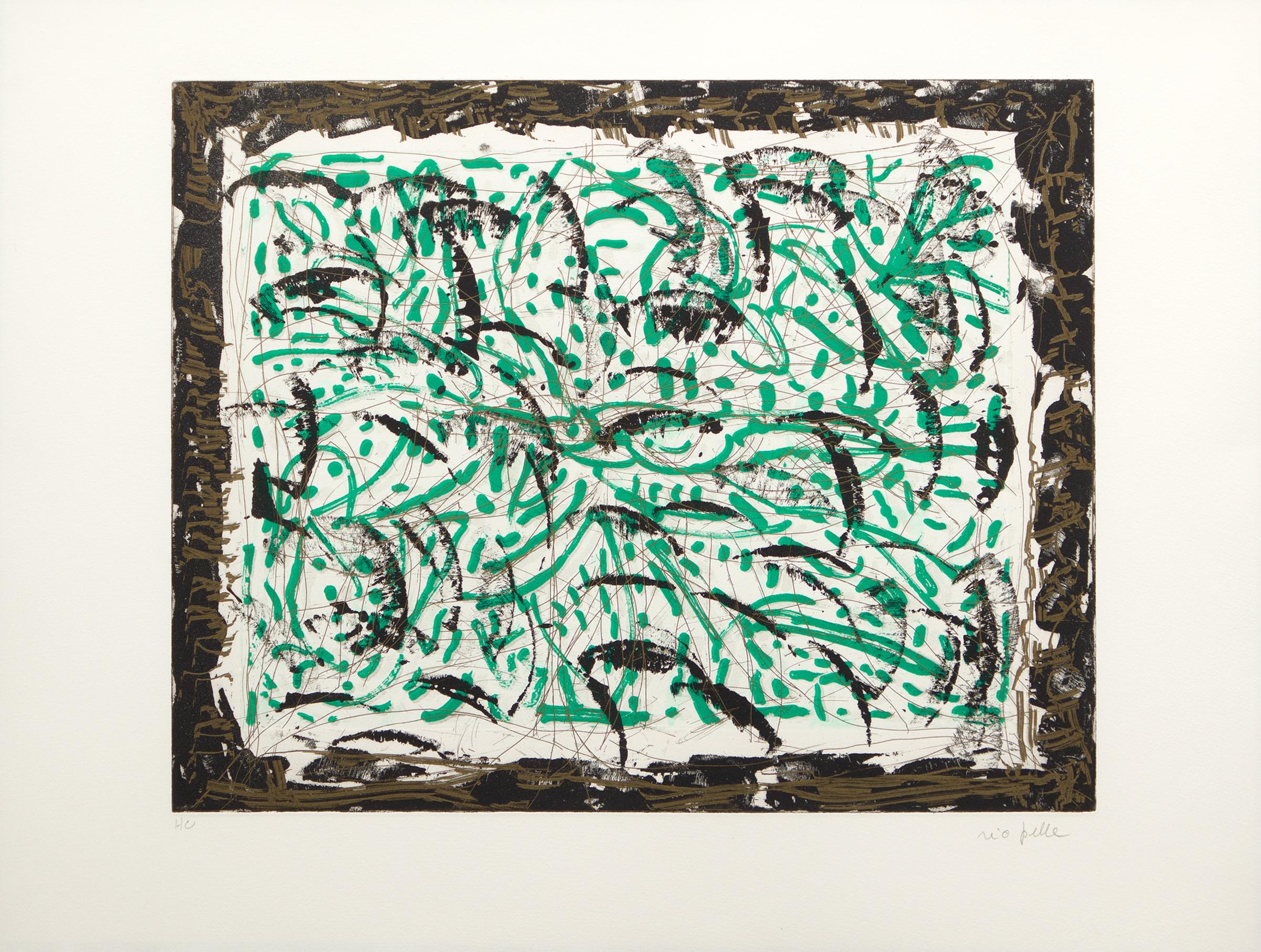 Jean-Paul Riopelle (1923-2002) - Les mouches à Marier nº 2, 1985