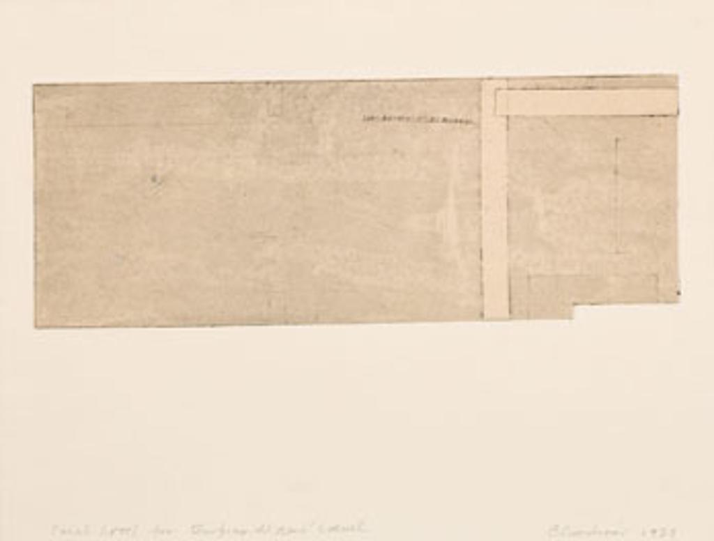 Betty Roodish Goodwin (1923-2008) - Le Tombeau de René Crevel - La mort difficile