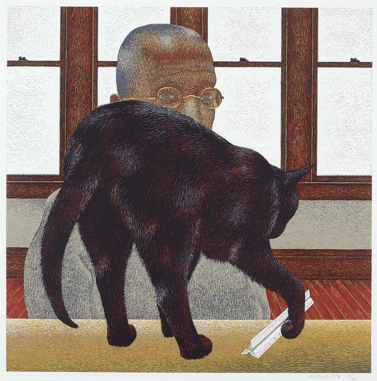 Alexander (Alex) Colville (1920-2013) - Black Cat #8/70