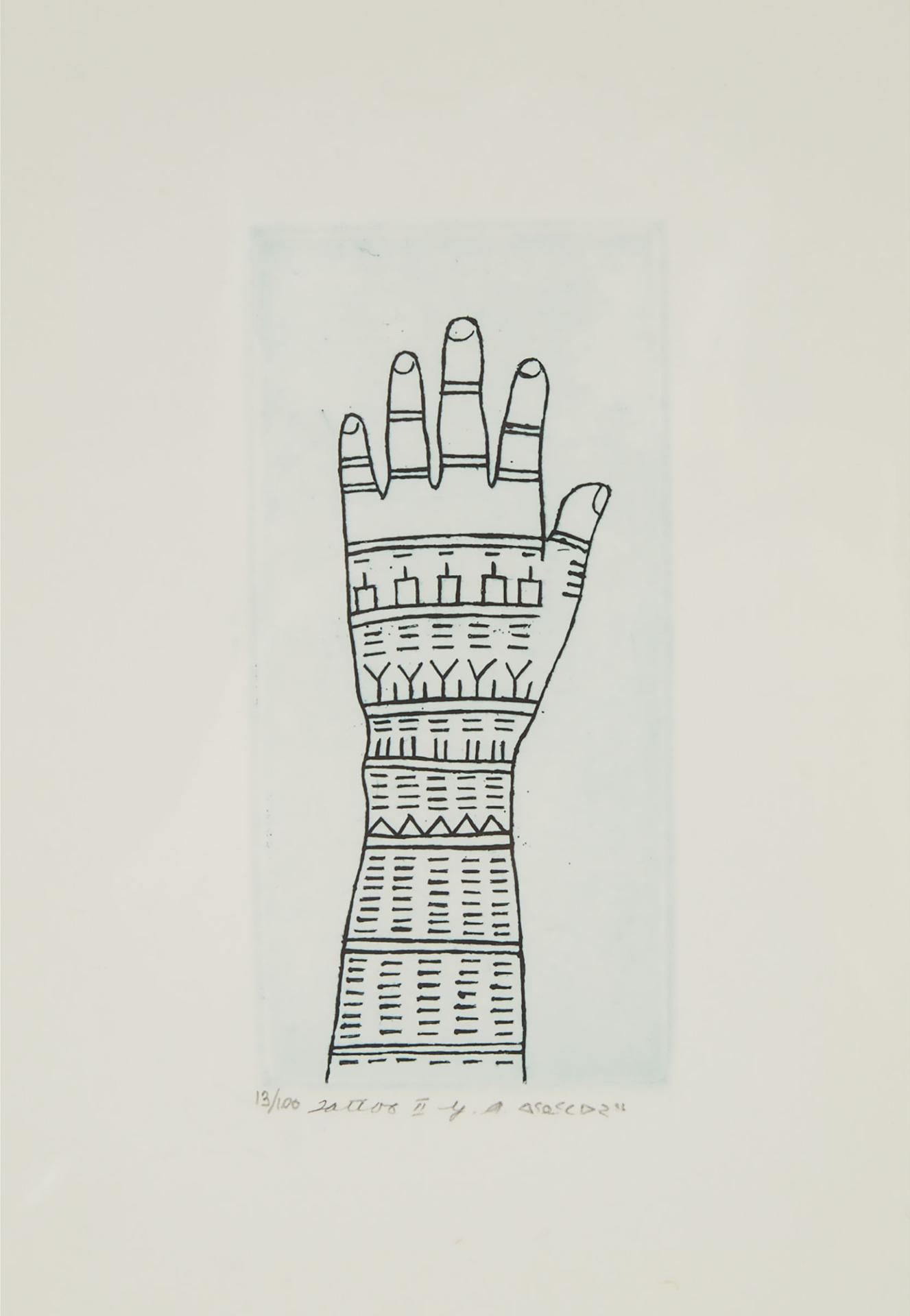 Germaine Arnaktauyok (1946) - Tattoos