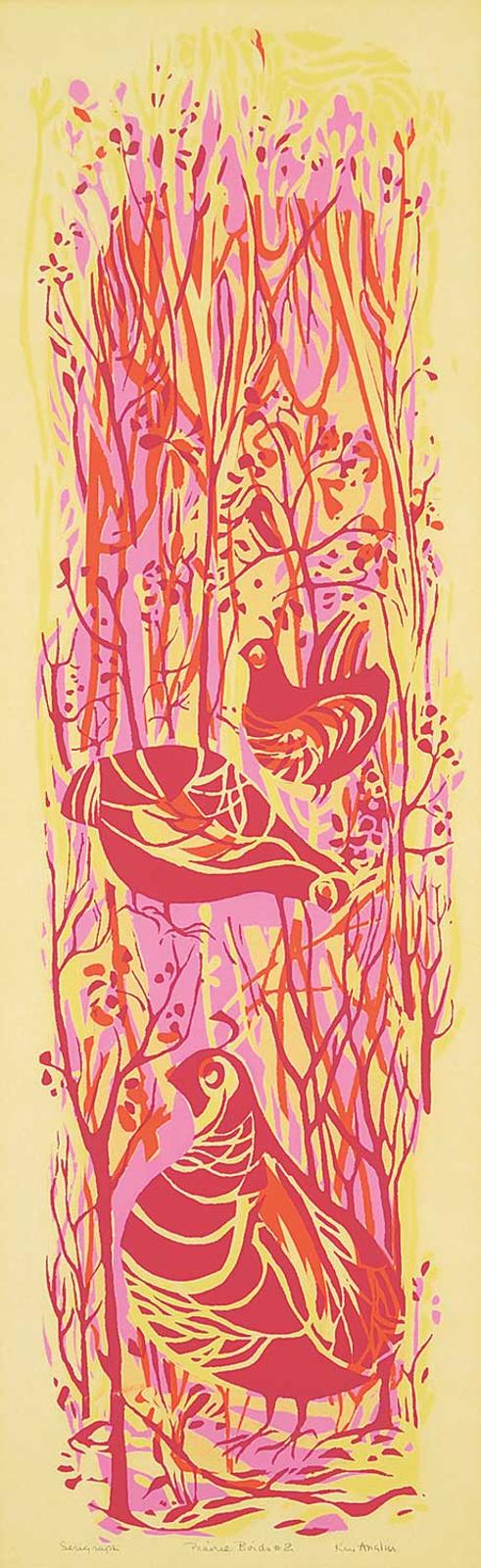 Kay Angliss (1923-2004) - Prairie Birds #2