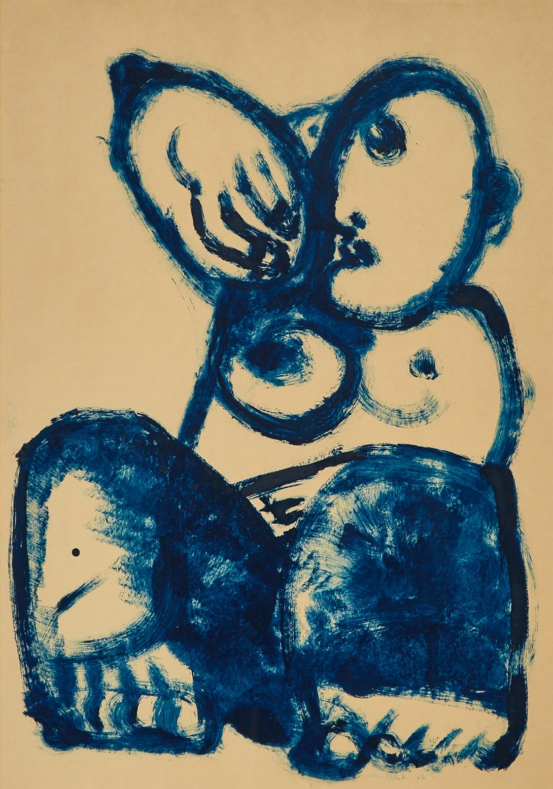 Arthur Spronken (1930-2017) - Seated Figure, 1960