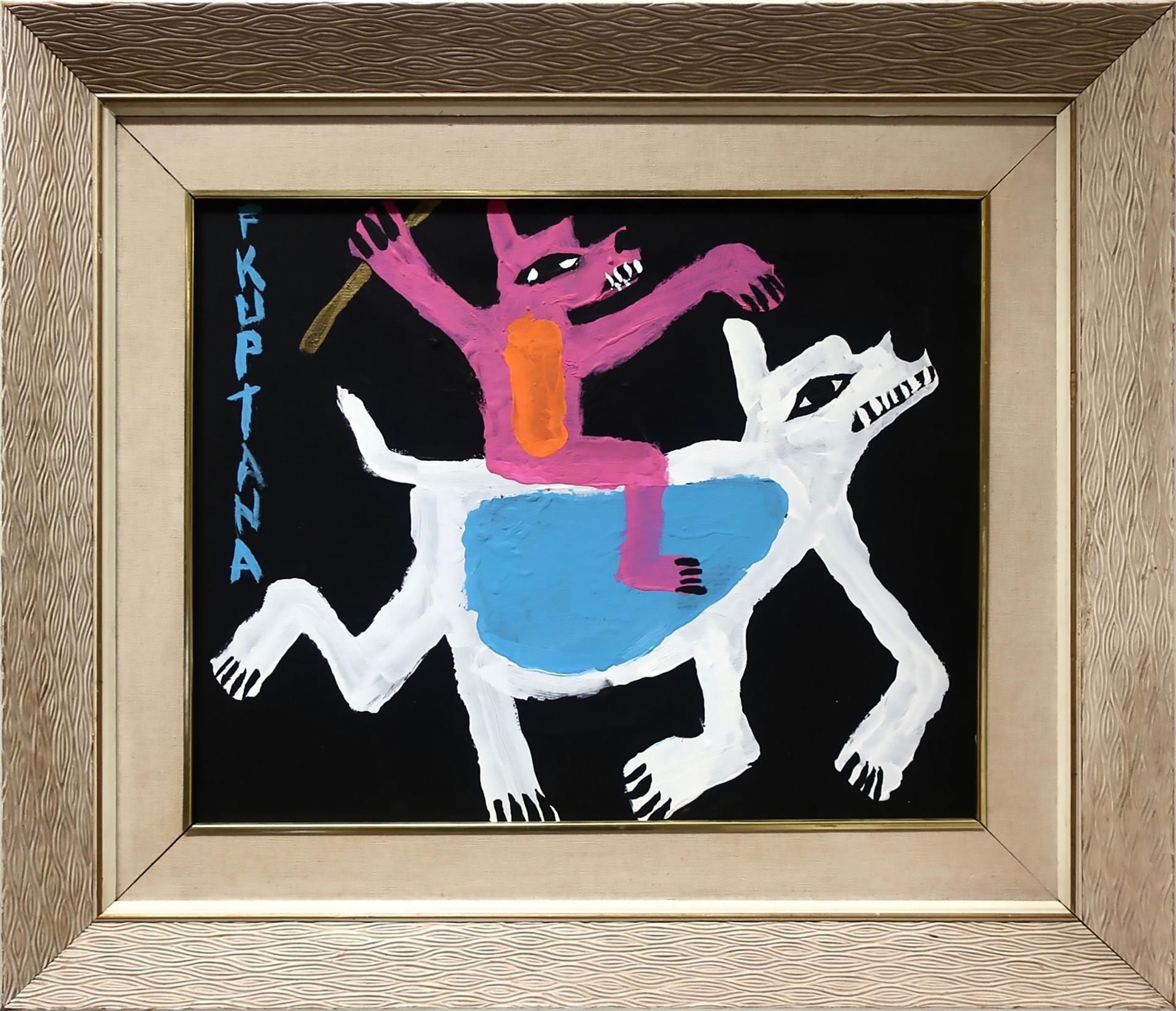 Floyd Kuptana (1964-2021) - Untitled (Ghost Rider)