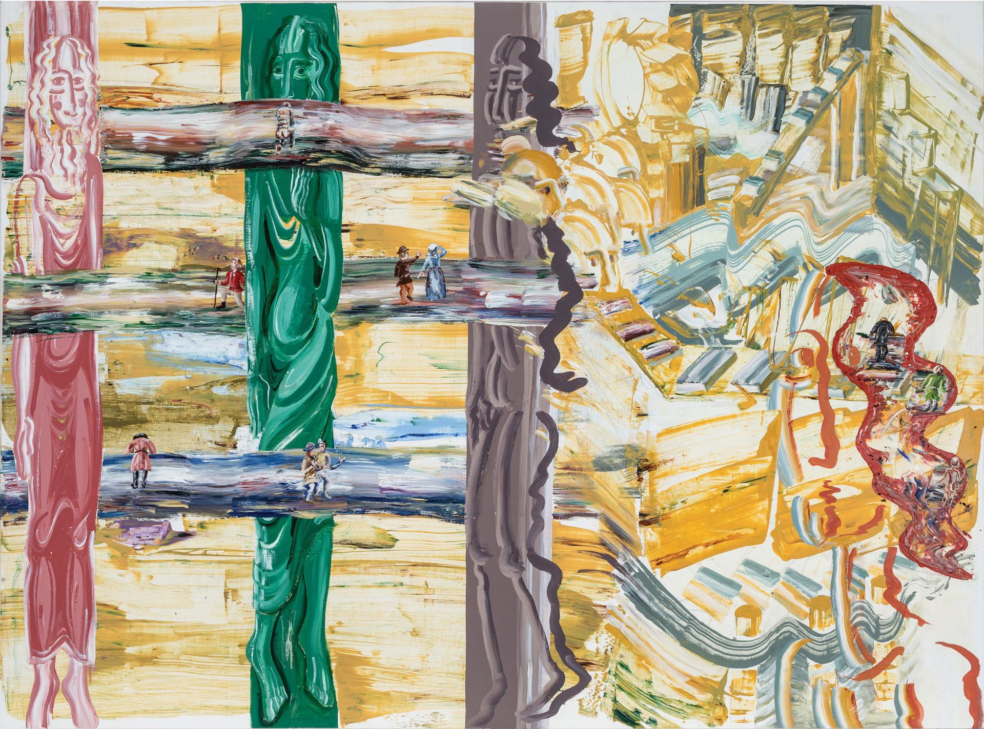 Carol Wainio (1955) - Dropped From The Calendar / Experience And Self-Consciousness, 1984
