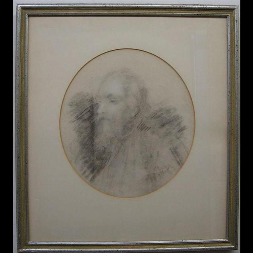 Jozef Israëls (1824-1911) - Portrait Of A Bearded Man
