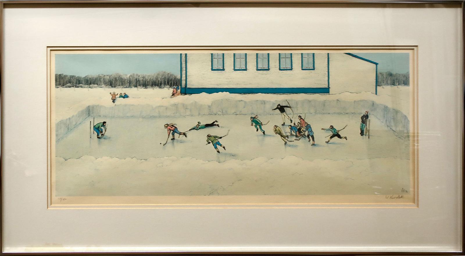 William Kurelek (1927-1977) - Breakaway