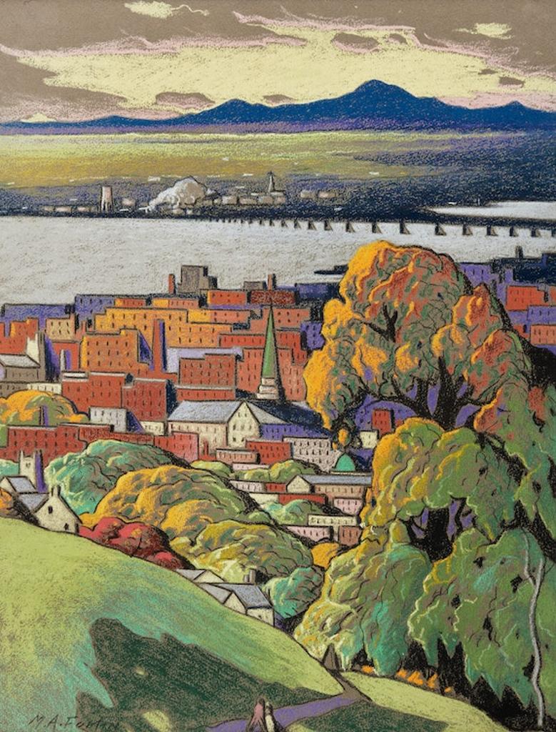 Marc-Aurèle Fortin (1888-1970) - Vue d’Hochelaga