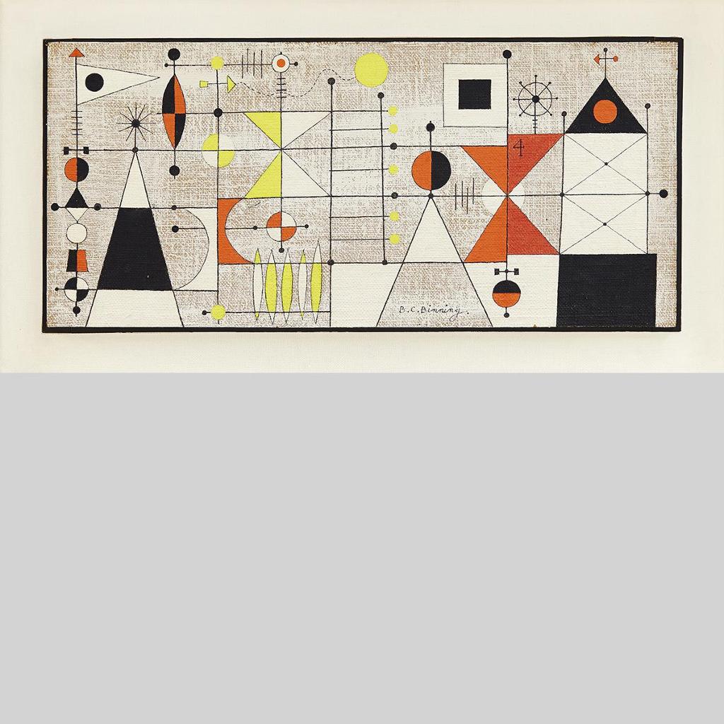 Bertram Charles (B.C.) Binning (1909-1976) - Fair Weather Signals