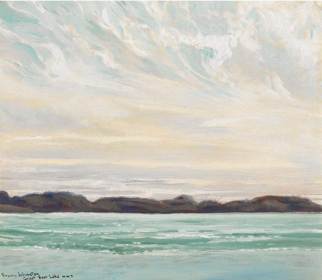 Frank (Franz) Hans Johnston (1888-1949) - The Retreating Ice, June At Great Bear Lake N.W.T., 1939
