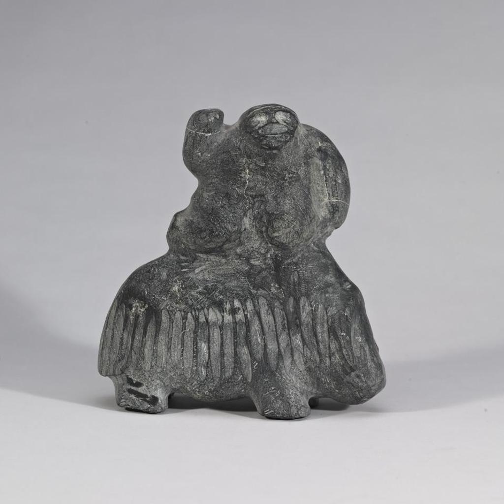 Barnabus Arnasungaaq (1924-2017) - Musk Ox With Rider