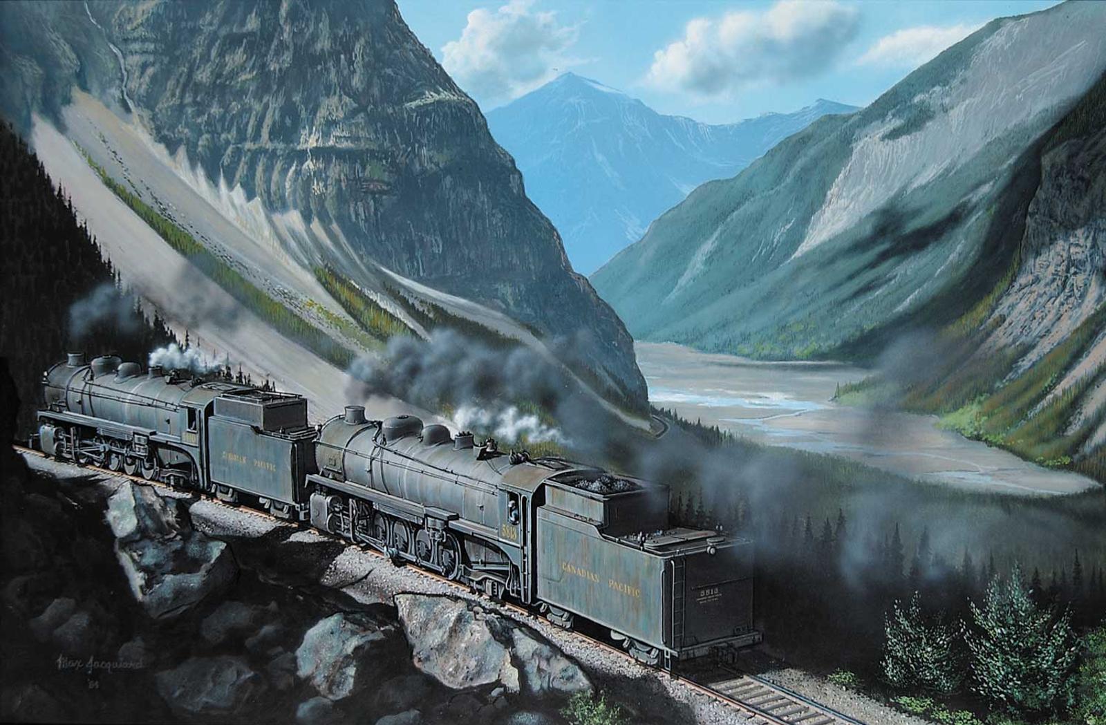 Max Jacquiard (1934) - Untitled - Through the Pass