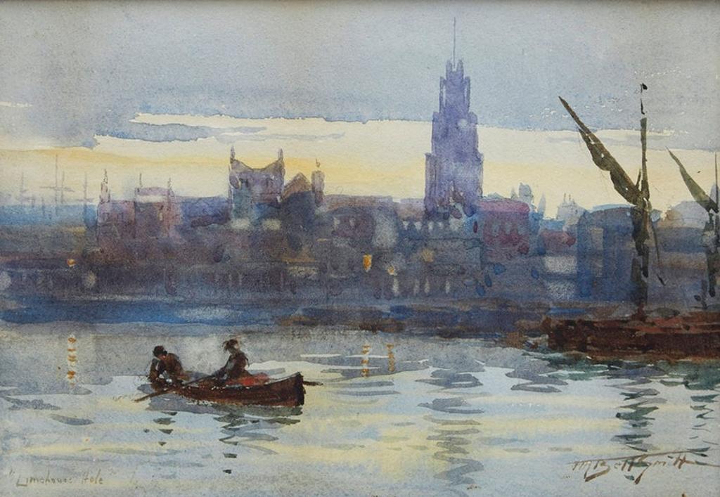 Frederic Martlett Bell-Smith (1846-1923) - Limehouse Hole