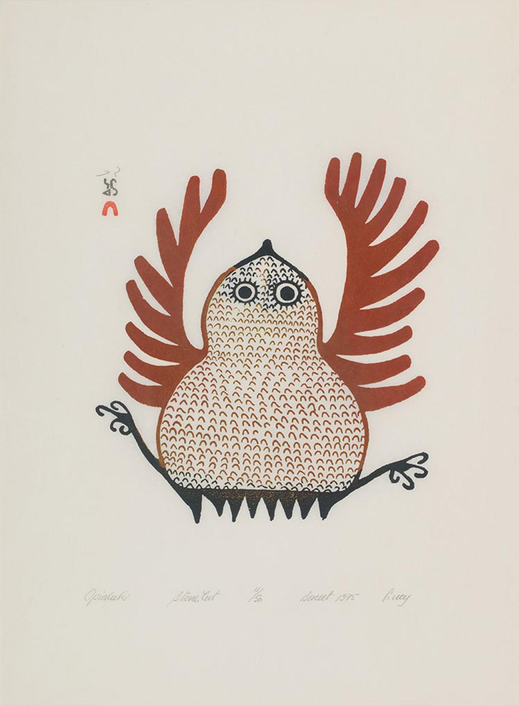 Lucy Qinnuayuak (1915-1982) - Opialuk