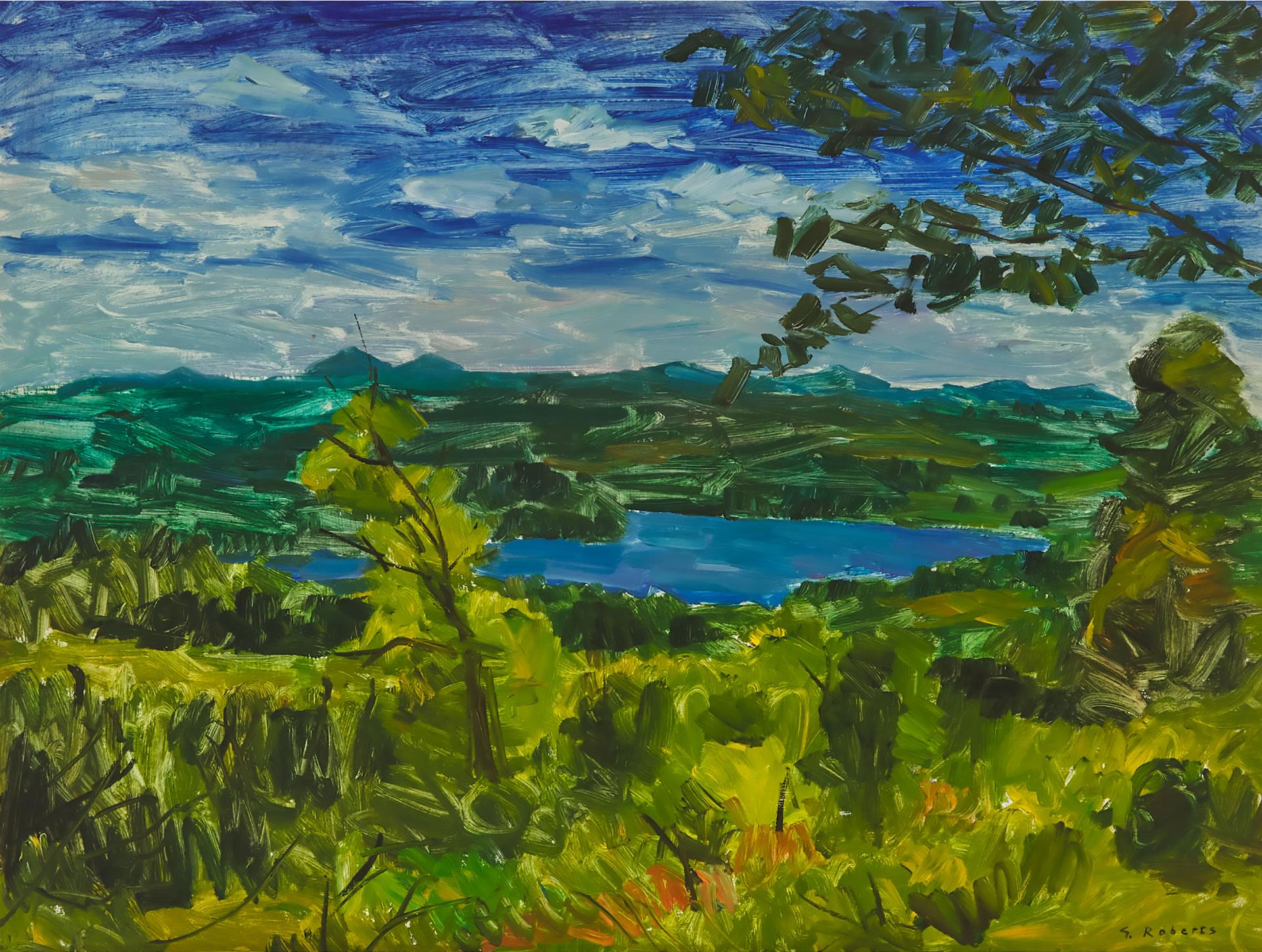 William Goodridge Roberts (1921-2001) - Lake Massawippi, 1962