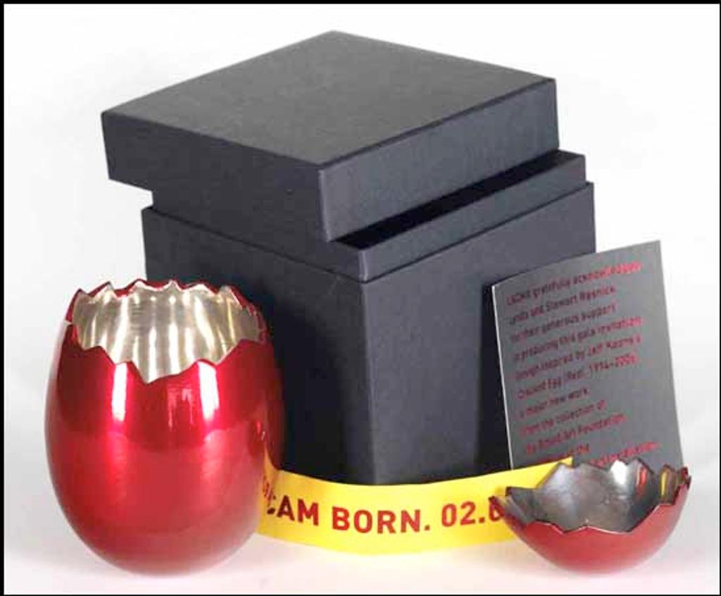 Jeff Koons (1955) - Cracked Egg Invitation