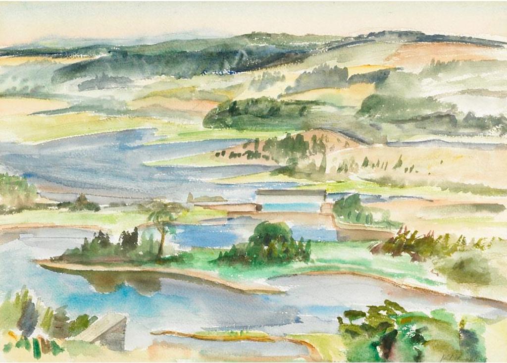 Jack Weldon Humphrey (1901-1967) - Stream Through The Countryside
