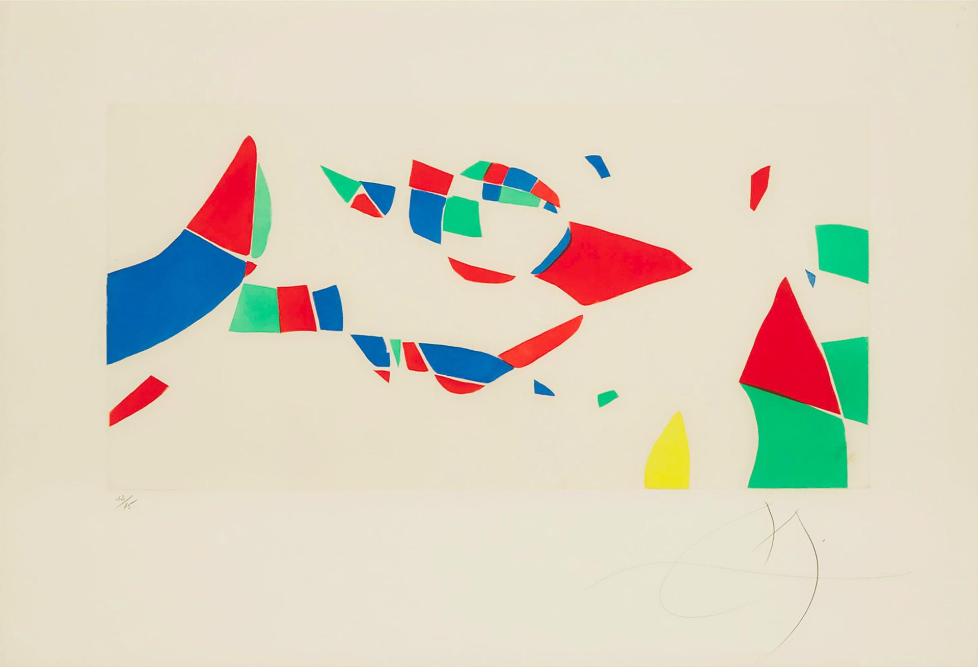 Joan Miró (1893-1983) - Untitled, Plate 4 From