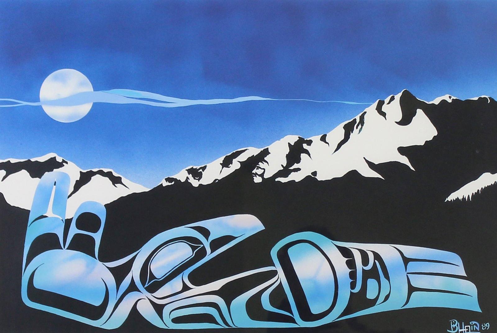 Bill Helin (1960) - Raven Song; 1989; ed. #182/375