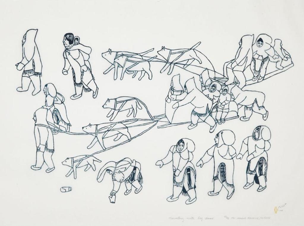 Hannah Kigusiuq (1931-1995) - Travelling With Dog Teams