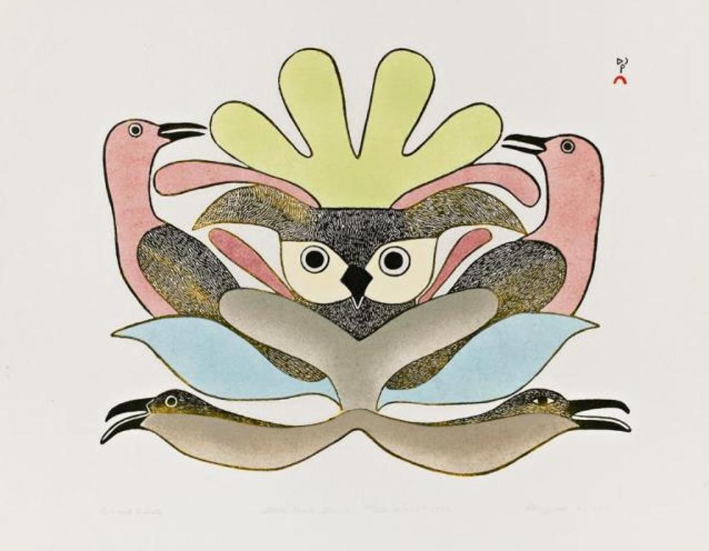 Kenojuak Ashevak (1927-2013) - Untitled