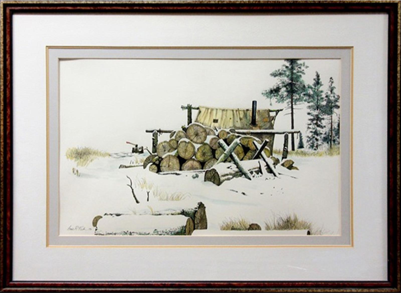 Arnie R. Fisk (1949) - Hunting Camp