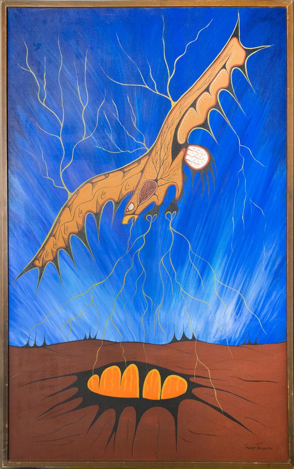 Randy C. Trudeau (1965-2013) - Untitled - Thunderbird Spirit
