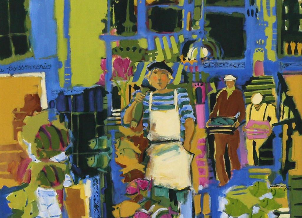 Claudette Castonguay (1949) - Marche De Poissons; 2003