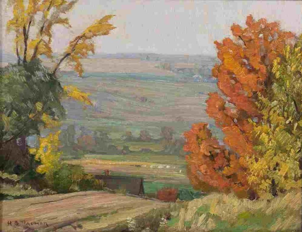 Herbert Sidney Palmer (1881-1970) - The Road Down the Valley
