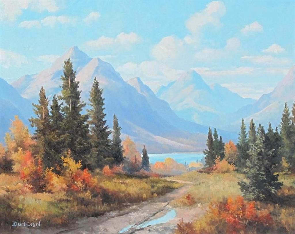 Duncan Mackinnon Crockford (1922-1991) - Panther River Country, Alta.; 1964