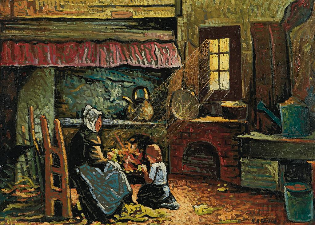 Marc-Aurèle Fortin (1888-1970) - Intérieur
