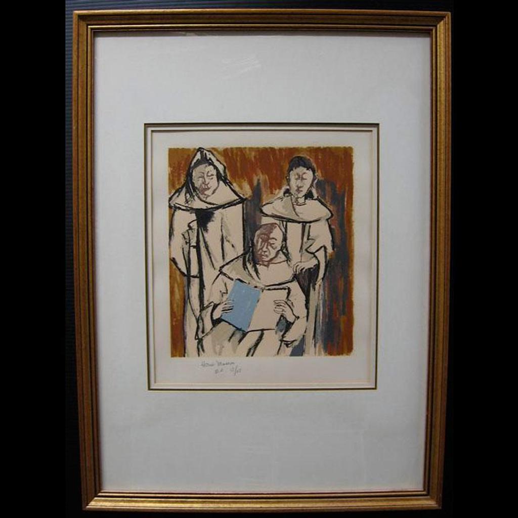 Henri Leopold Masson (1907-1996) - Three Priests