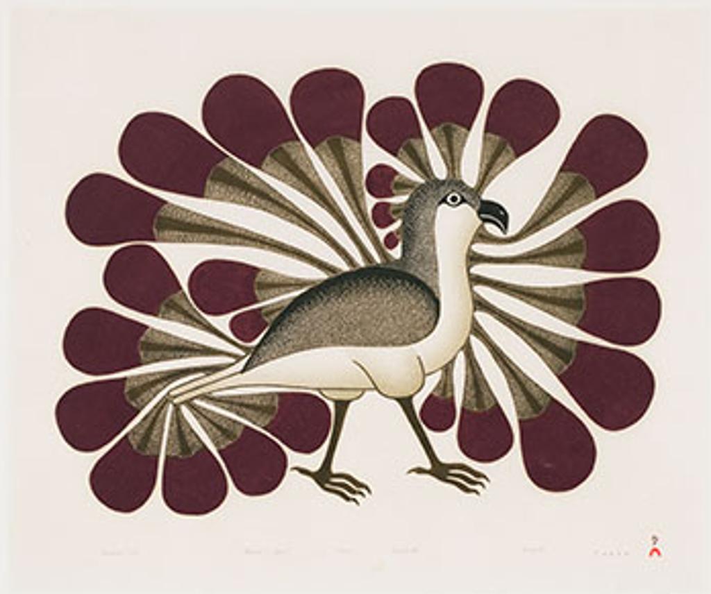 Kenojuak Ashevak (1927-2013) - Audacious Owl